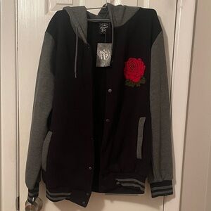 Original Deluxe Black and Gray Jacket